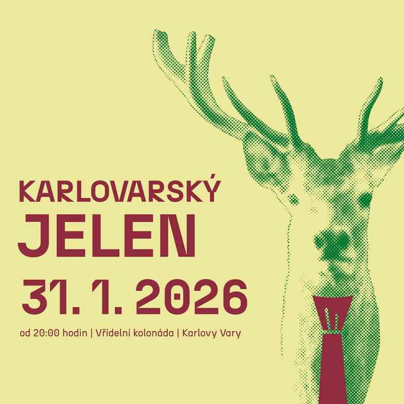 Pozvánka na lázeňsko-myslivecký ples „Karlovarský jelen“