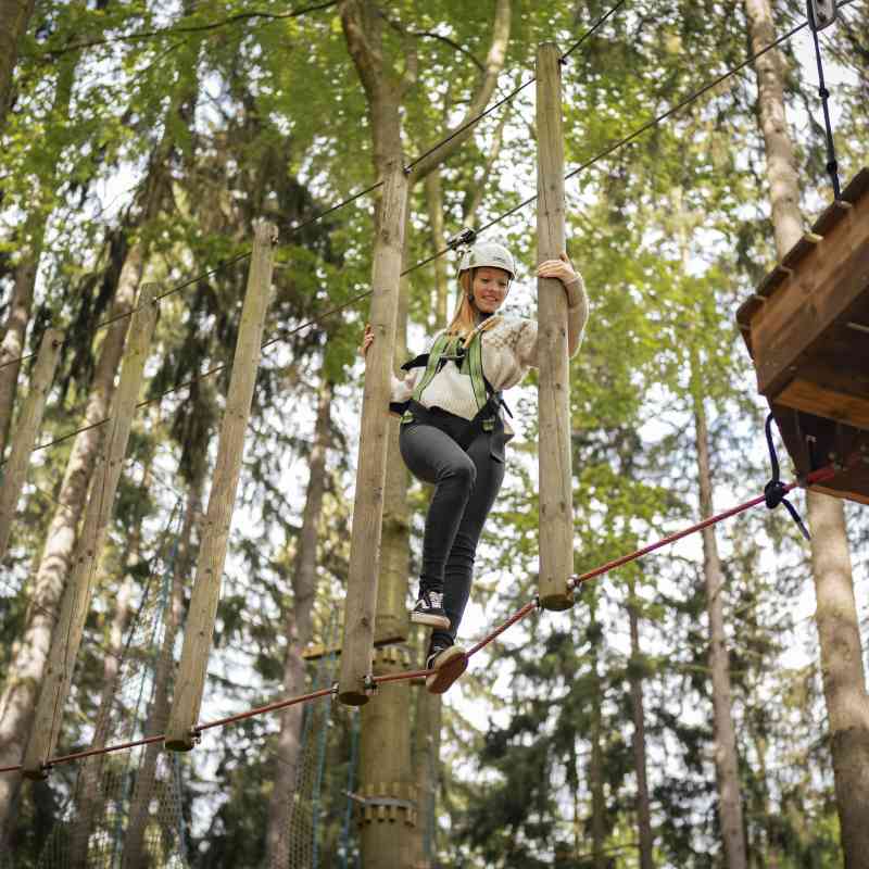 Přírodní lanové centrum Svatý Linhart hledá instruktory