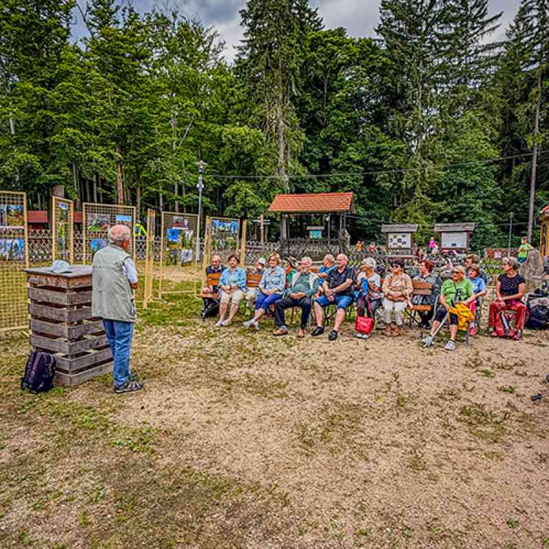 Beseda k výstavě Zajímavé stromy v lázeňských lesích přilákala desítky návštěvníků