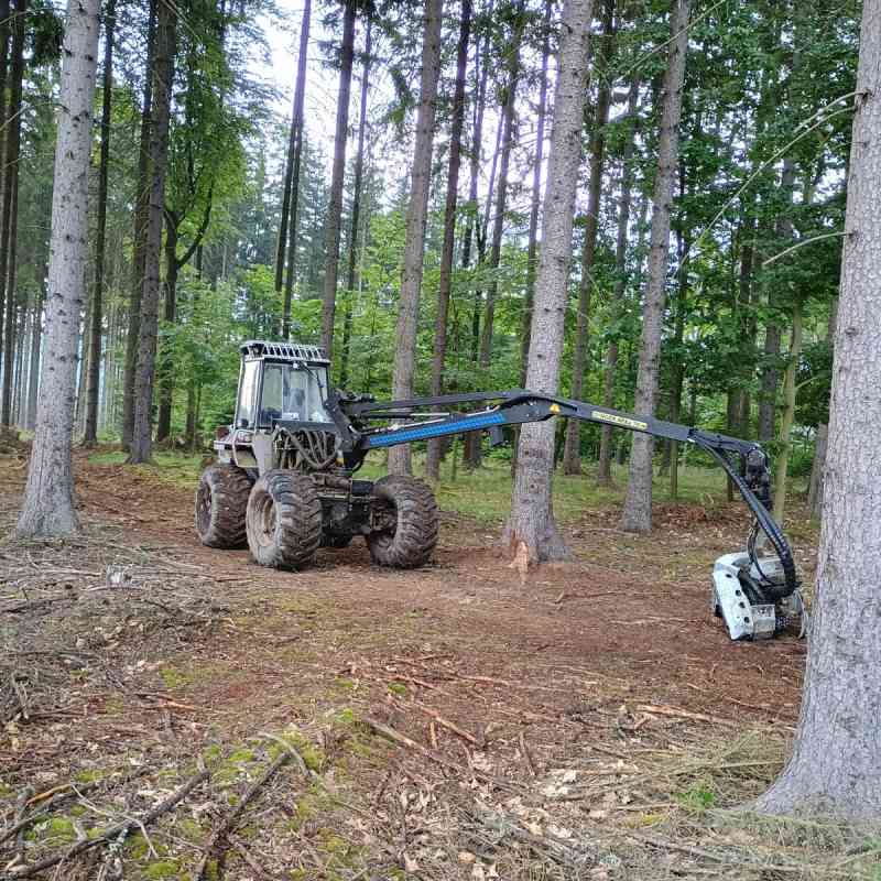 Nová technika v lesním hospodářství byla spolufinancována EU