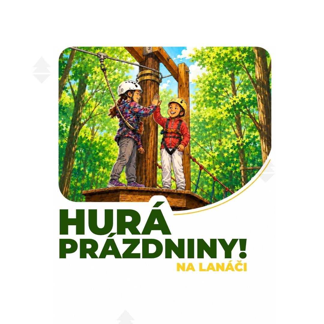 Hurá prázdniny na lanáči!