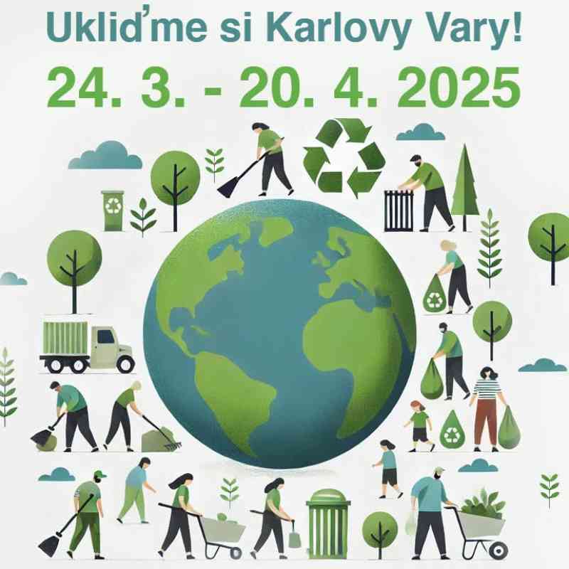 „Ukliďme si Karlovy Vary“ v rámci kampaně „Den Země“