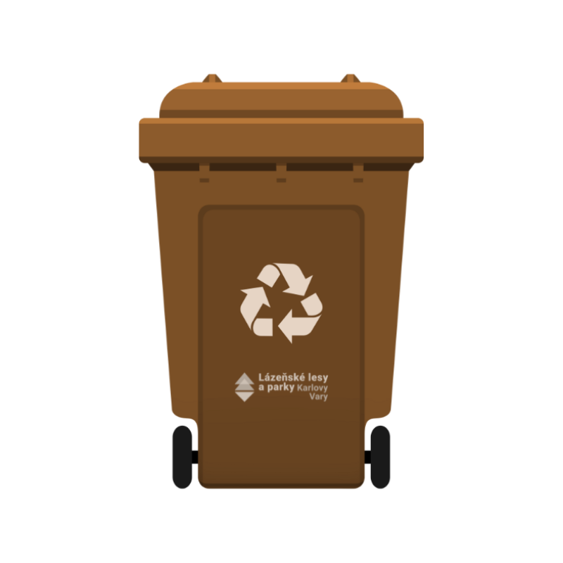 Svoz bioodpadu v Karlových Varech od února zajistí městská organizace Lázeňské lesy a parky Karlovy Vary