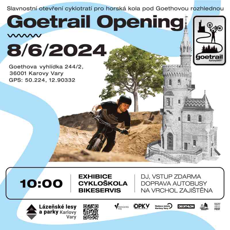 Slavnostní otevření trailu nás čeká 8. června