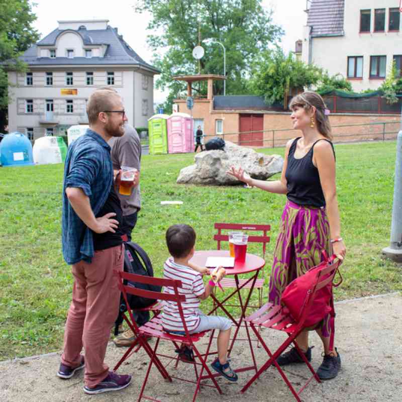 Drahovický rybníček po revitalizaci ožil sousedskou slavností