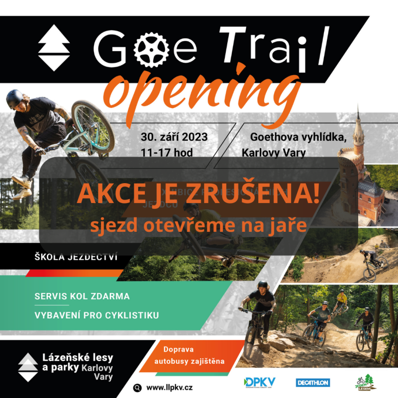 Otevírání GOEtrailu se přesouvá na jaro