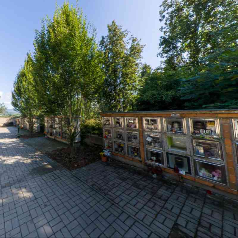 Oprava kolumbárií na hřbitově Růžový vrch