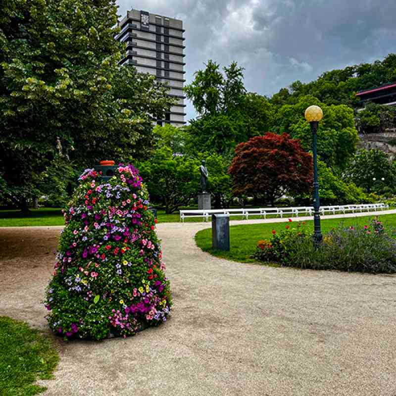 Úpravy veřejných prostranství po skončení Mezinárodního filmového festivalu Karlovy Vary