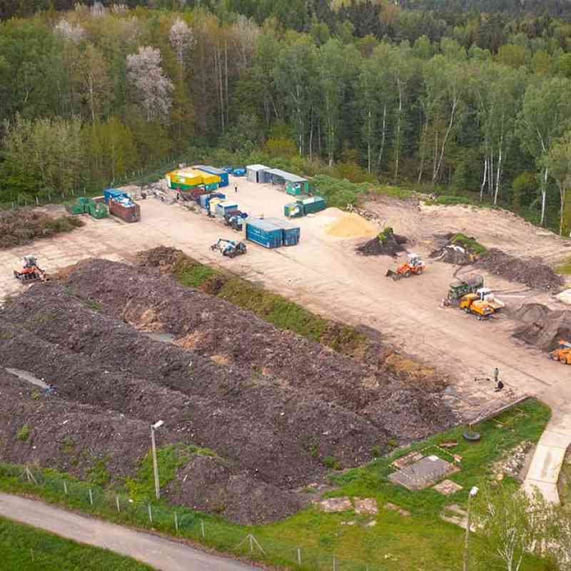 Velikonoční provoz kompostárny a sběrného dvora